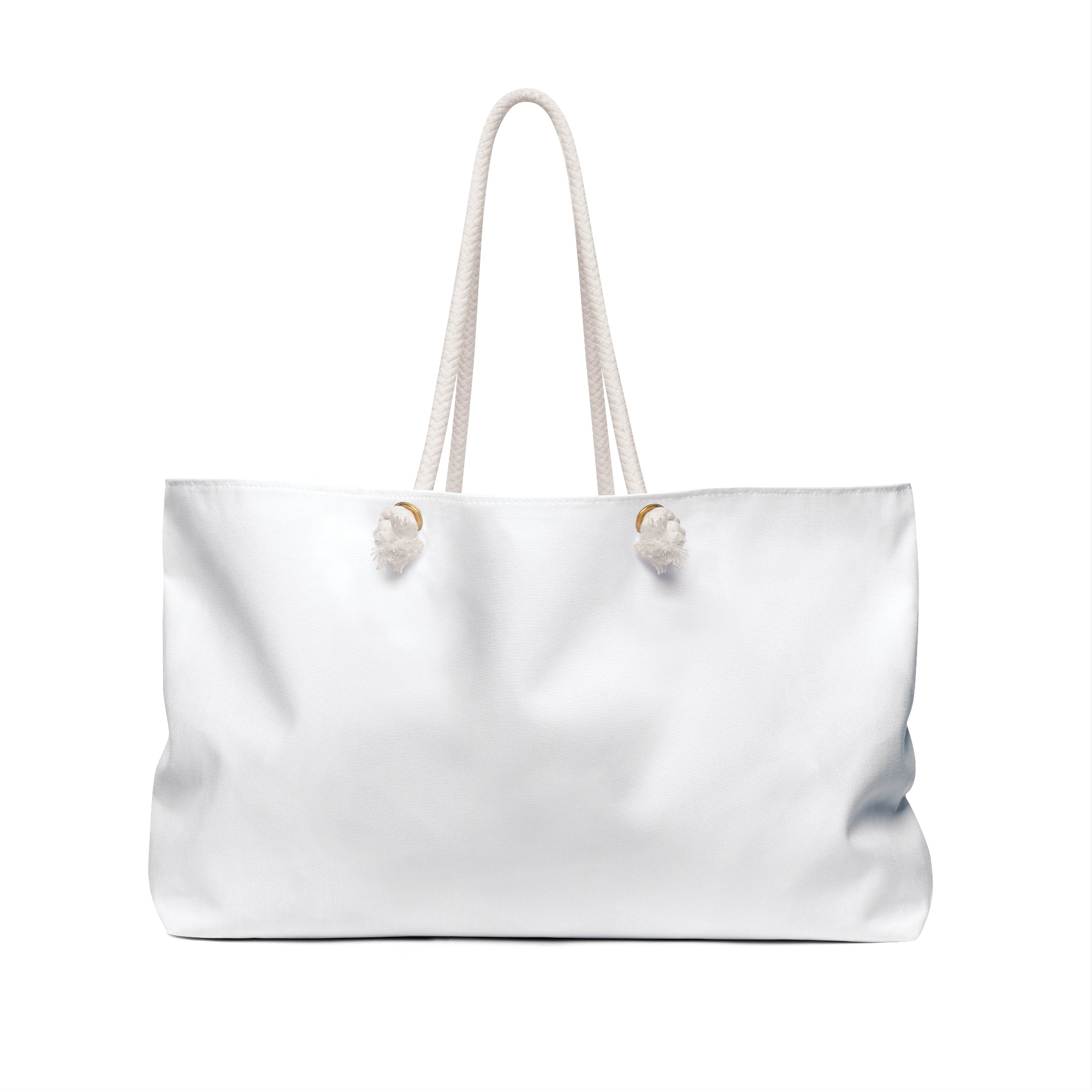 She Cuts Weekender Bag — Neon Pink Scissors Travel Tote for Hairdressers